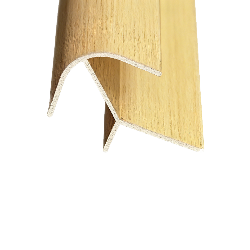 Profil Aluminium Arsitektur X9 untuk Penutup Dinding Veneer Kayu 9mm