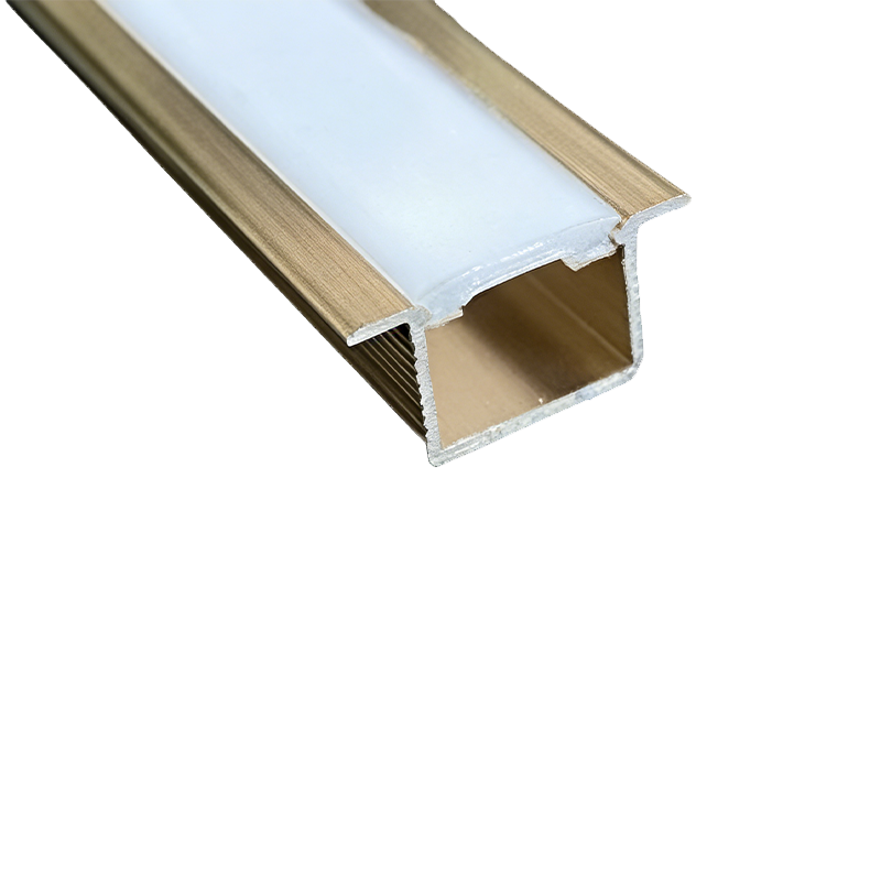 Garis Aluminium X8 dengan Lampu untuk Desain Menyala Panel Veneer Kayu 8mm