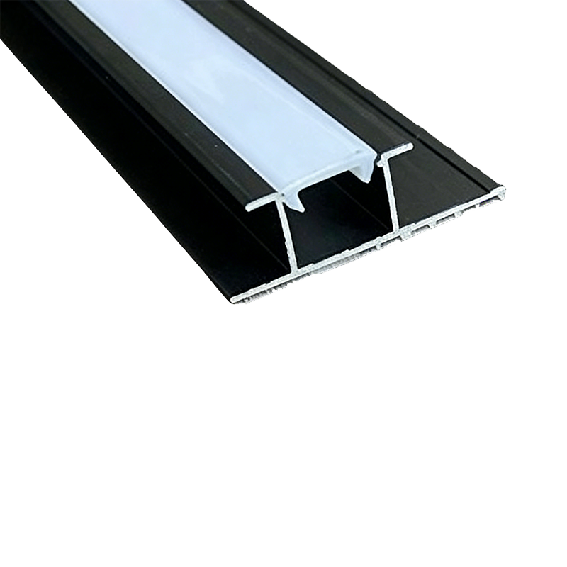 Garis Aluminium X8 dengan Lampu untuk Panel Veneer Kayu 8mm Meningkatkan Suasana
