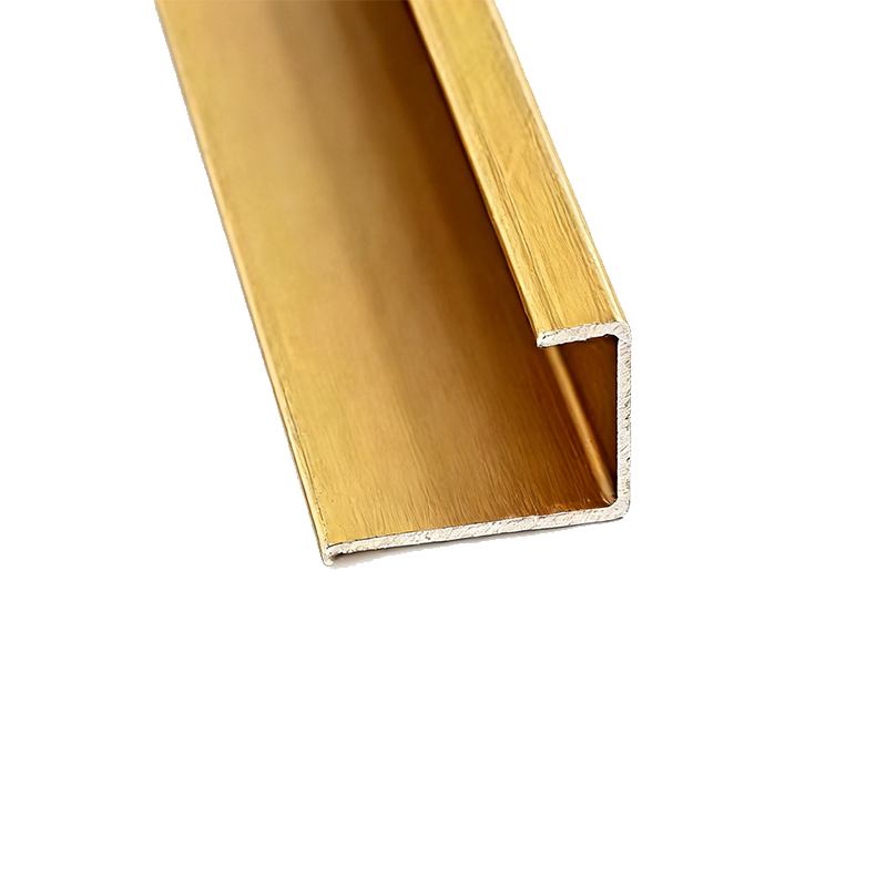 Tepi Aluminium X8 untuk Panel Veneer Kayu 8mm Kekuatan Unggul